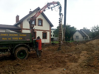 namų statyba Namas: baigtumas iki raktų 